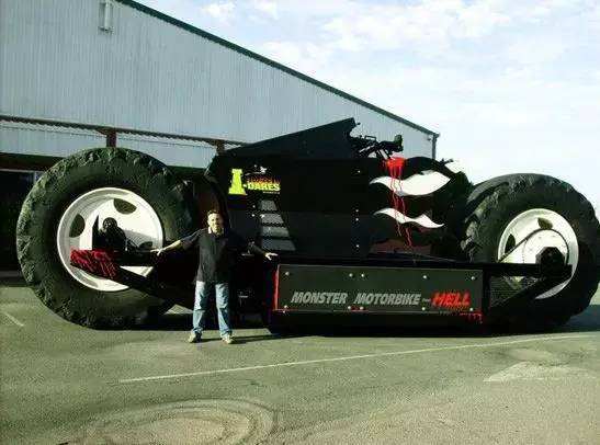 太震撼！世界上最大、最快摩托車，牛X到無法想象