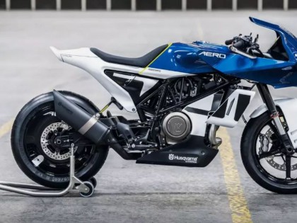 個(gè)性藍(lán)箭！Husqvarna Vitpilen 701 AERO