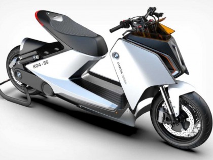 只差臨門一腳 寶馬電動踏板概念車帥炸