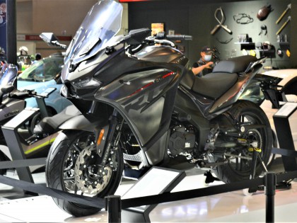 2020重慶摩博會:：最具潛力的國產仿賽 賽科龍RG3低調亮相